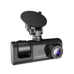 Çeşithane 3 Kanallı Full Hd Araç İçi Kayıt Cihazı - Üç Lensli Ön, İç Ve Arka Kamera, 24 Saat Park Monitörü Ve Gece Görüşlü Profesyonel Araç Dvr