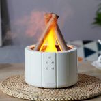 Çeşithane 3D Alev Efektli Aroma Difüzör 250ml LED Işıklı Ultrasonik Hava Nemlendirici