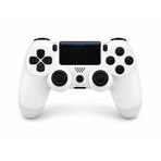 Çeşithane Doubleshock 4 Kablosuz Oyun Kolu – PS4 / PC/Android Uyumlu, Bluetooth Gamepad, Titreşimli, Touchpad & Gyro Sensörlü Kontrolcü (Beyaz)