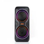 Çeşithane Dual 8 İnç Kablosuz Karaoke Hoparlörü - 18W Güçlü Bass Subwoofer, Rgb Led Aydınlatmalı Ve Dahili Bataryalı Ev Tipi Parti Ses Sistemi