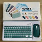 Çeşithane Kablosuz Gaming Klavye Mouse Set Rgb Işıklı 2.4g Bluetooth Oyuncu Seti - Yeşil