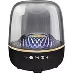 Çeşithane LP90 Pro 120W RGB Işıklı Bluetooth Hoparlör Şeffaf Tasarım 8000mAh Bataryalı Taşınabilir Ses Sistemi Güçlü Bass USB Ses Kartı Destekli
