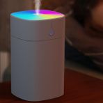 Çeşithane Mini LED Kupa Nemlendirici Ultrasonik USB Hava Nemlendirici Aromaterapi Difüzör Sessiz Taşınabilir Buhar Makinesi Ev Ofis Uyumlu