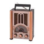 Çeşithane Mlk-7627 Retro Tasarım Taşınabilir Radyo - Stereo Ses Kaliteli, Şarj Edilebilir Am/Fm/Sw 3 Bantlı Vintage Nostalji Kutusu