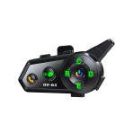 Çeşithane Motosiklet İnterkom Seti - 6 Sürücü Bağlantılı, Hi-Fi Ses Kaliteli Bluetooth Kulaklık, Kask Uyumlu Dağcılık Ve Motorcu Haberleşme Sistemi