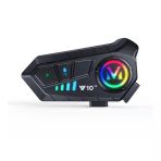 Çeşithane Y10 2X Motosiklet Kask Kulaklığı – 300M Interkom, Su Geçirmez Bluetooth Kulaklık, Aı Sesli Asistan Destekli, Çiftli Interkom Seti
