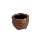 Çeşitli Yüzler Figürlü Saksı Silikon Kokulu Taş Ve Beton Kalıbı 11.5x11.5x8 Cm dop13678209igo