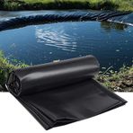 Çeşme ve Şelale için Gölet Astar Membranı Esnek 0,12 mm Bahçe Havuz Astarı4x6m 5x8m 8x10m 10x12m & 3x5m (9.8x16.4ft) Düzensiz Şekiller İçin Kesilmesi Kolay