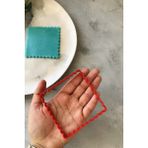 Cestopieno 8 cm Tırtıklı Kare Hamur Şekillendirici