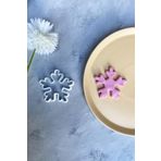Cestopieno 8x8 cm Beyaz Kar Tanesi Kurabiye Kalıbı/Hamur Şekillendirici (Yenilendi)