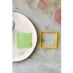 Cestopieno Düz Kare Hamur Şekillendirici / Kurabiye Kalıbı 8 cm