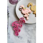 Cestopieno Flamingo Hamur Şekillendirici / Kurabiye Kalıbı - Pembe