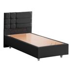 Cesur 120x200 cm Antrasit Almada Baza ve Başlık Seti