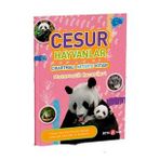 Cesur Hayvanlar Çıkartmalı Aktivite Kitabı Matematik Becerileri