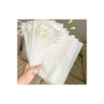 Çet Pack 5 Adet Fermuarlı Buzlu Kozmetik Ambalajı Tekstil Poşeti Kalemlik 23X14