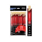 ÇET PACK 5 Çift Çin Çubuğu Chopsticks Sushi Bambu Çubuklar Koruma Bariyerli