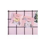 ÇET PACK 50 ADET KALPLİ KEDİ DESENLİ ŞEKER POŞETİ BABY SHOWER DOĞUM GÜNÜ NİKAH ŞEKERİ HEDİYE PAKETİ 10X7