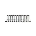 Ceta 10 Parça 3/8” 6 Köşe Derin Lokma Anahtar Takımı - C14-Rh10