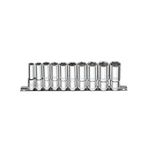 Ceta 10 Parça 3/8” 6 Köşe Derin Lokma Anahtar Takımı