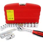 Ceta Form 6 - 22 mm 3/8” Lokma Takımı C10-18PH4 (Plastik Kutu)