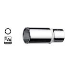 Ceta Form C04-H110 1-4 inç 6 Köşe Derin 11 mm Lokma Anahtar