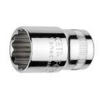 Ceta Form C22-B15 1-2 inç 12 Köşe Yıldız 15 mm Lokma Anahtar