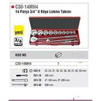 Ceta Form C30-14MH4 14 Parça 6 Köşe Lokma Takımı