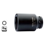Ceta Form C74-H30 3-4 inç 6 Köşe Derin Havalı 30 mm Lokma Anahtar