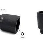 Ceta Form C84-H75 1 inç 6 Köşe Derin Havalı 75 mm Lokma Anahtar