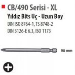 Ceta Form CB/903 1/4 inç PH 3x90 mm 12'li Yıldız Bits Uç