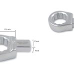Ceta Form D02E-RE0919 19 mm Yıldız 9X12 mm Tork Anahtar Ucu