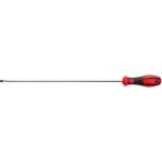 CETA FORM Düz Uçlu Tornavida Uzun C-Plus 4 x 300 mm - Kırmızı - 4x300 mm
