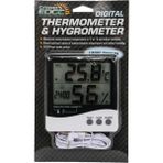 Ceta Growers Edge Büyük Ekran Dijital Termometre - Nem Ölçer - Saat / Thermometer / Hygrometer - 11cmX10cm - 1 ADET