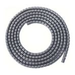 Cetex Ø10 Kablo Koruyucu ve Düzenleyici Spiral 10MT Siyah - Açık Gri