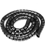 Cetex Ø25 Kablo Koruyucu ve Düzenleyici Spiral(5mt)(Siyah)