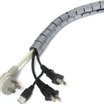 Cetex Ø30 Kablo Koruyucu Ve Düzenleyici Spiral (1Mt) (Gri)