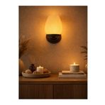 ÇETİN ASM Modern Duvar Apliği LED Gece Lambası pilli mum