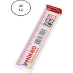 Çetiner Group Mikro 75 mm Cetvelli Kurşun Kalem Ucu 0 5 mm 24'lü