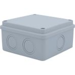Çetinkaya 100X100X50 Kendinden Kırmalı Sıva Üstü Buat Opak Abs Çp 1240 - Gri