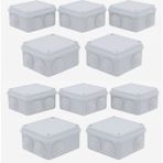 Çetinkaya 10X10X5 cm Sıva Üstü Tıpalı Abs Buat Çp 1040 10 Adet