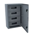 Çetinkaya 40x60x20 Abs Pano 4×17 Opak Kapaklı Çp 5105 Antrasit