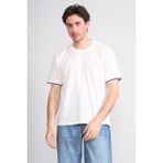 Çetinkaya Chester Polo 4723 Bisiklet Yaka Regular Likralı Pike T-Shirt Beyaz - M