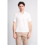 Çetinkaya Chester Polo 4736 Polo Yaka Regular Jakarlı T-Shirt Beyaz