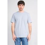 Çetinkaya Mentality 3713 Bisiklet Yaka Regular Cepli T-Shirt Açık Gri