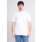 Çetinkaya Mentality 3713 Bisiklet Yaka Regular Cepli T-Shirt Beyaz - XL