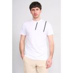 Çetinkaya Mentality 4507 Bisiklet Yaka Regular Modelli T-Shirt Beyaz - 2XL