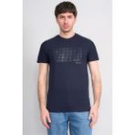Çetinkaya Mentality 4510 Bisiklet Yaka Regular Modelli T-Shirt Lacivert - 2XL