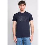 Çetinkaya Mentality 4510 Bisiklet Yaka Regular Modelli T-Shirt Lacivert