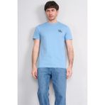 Çetinkaya Mentality 4520 Bisiklet Yaka Regular Modelli T-Shirt Buz Mavi - 2XL