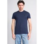 Çetinkaya Mentality 4528 Bisiklet Yaka Regular Modelli T-Shirt Lacivert - 2XL